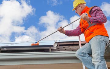 Cold Hiendley soft wash roof cleaning